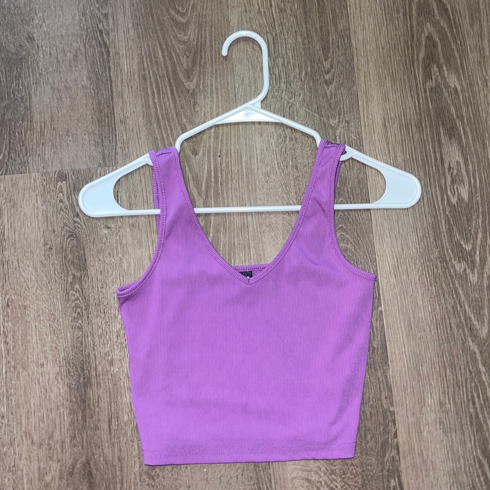 purple SHEIN tank